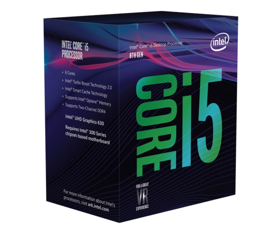 CPU Intel Core i5 8400 2.8Ghz Turbo Up to 4Ghz / 9MB / 6 Cores, 6 Threads / Socket 1151 v2 (Coffee Lake ) giá tốt
