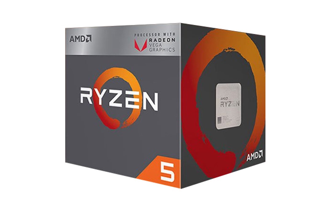CPU AMD Ryzen 5 2400G 3.6 GHz (3.9 GHz with boost) / 6MB / 4 cores 8 threads / Radeon Vega 11 / socket AM4 chính hãng