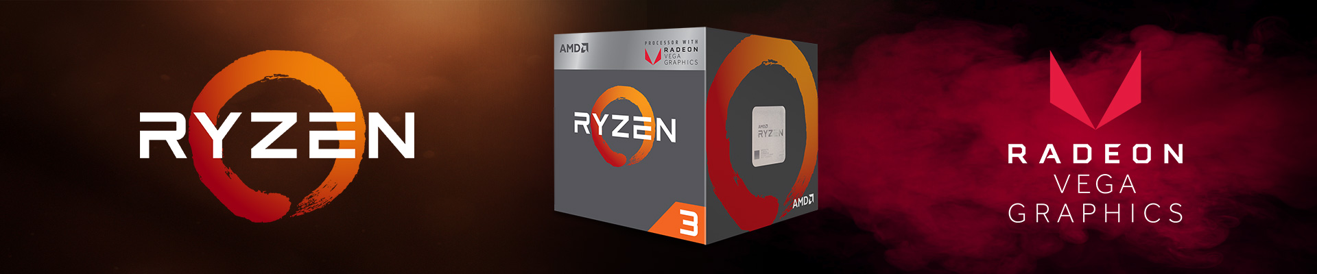 CPU AMD Ryzen 3 2200G 3.5 GHz (3.7 GHz with boost) / 6MB / 4 cores 4 threads / Radeon Vega 8 / socket AM4 giá tốt