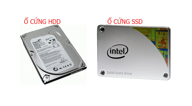 Ổ cứng SSD là gì? Sự khác nhau giữa ổ cứng SSD và HDD.