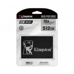 Ổ cứng SSD Kingston KC600 512GB 2.5 inch SATA3 (Đọc 550MB/s - Ghi 520MB/s) - (KC600/512GB)