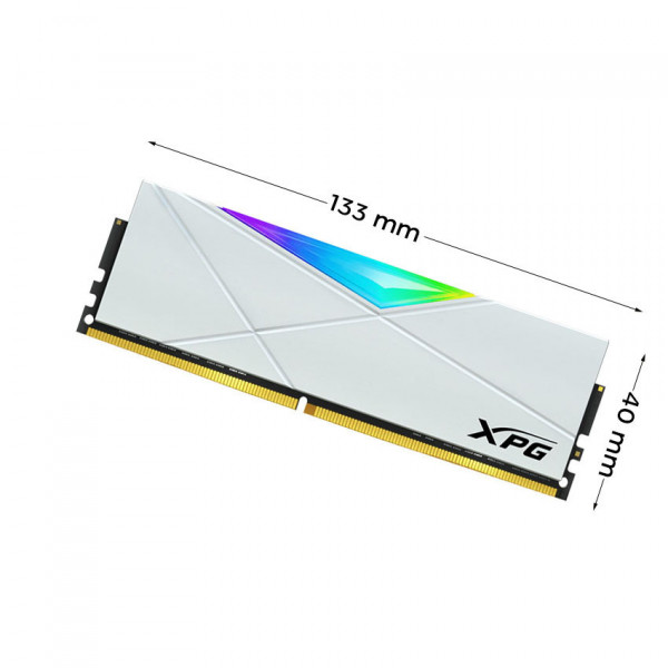 Ram ADATA XPG SPECTRIX D50 RGB 16GB DDR4 3200MHz White