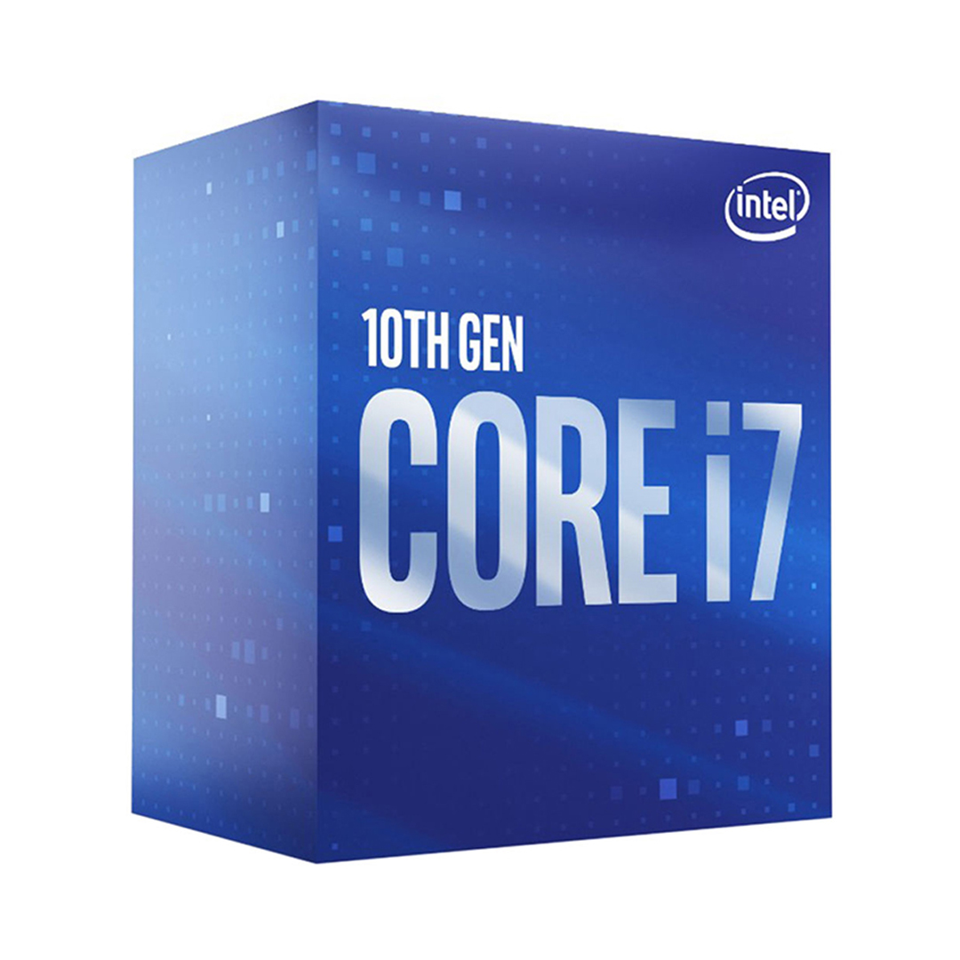 CPU Intel Core i7-10700F (2.9GHz turbo up to 4.8GHz, 8 nhân 16 luồng, 16MB Cache, 65W) - Socket Intel LGA 1200 chính hãng