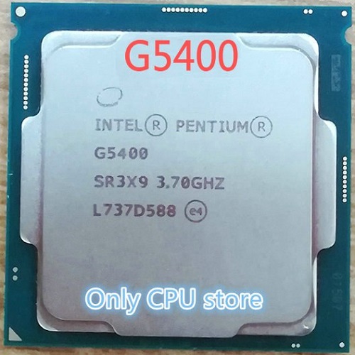 Bộ vi xử lý Intel Pentium G5400 3.7Ghz/ (2/4)/ 4MB / Intel® UHD Graphics 610(Coffee Lake)