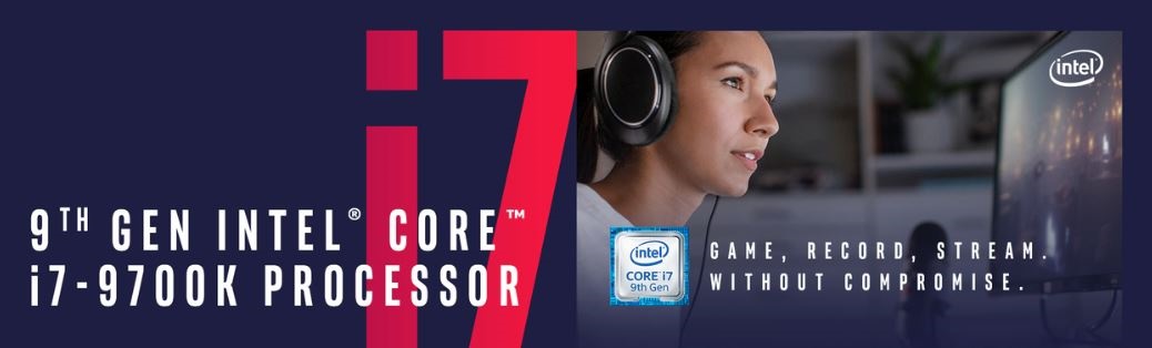 CPU Intel Core i7 9700K 3.6 GHz turbo up to 4.9 GHz /8 Cores 8 Threads/12MB /Socket 1151/Coffee Lake chính hãng