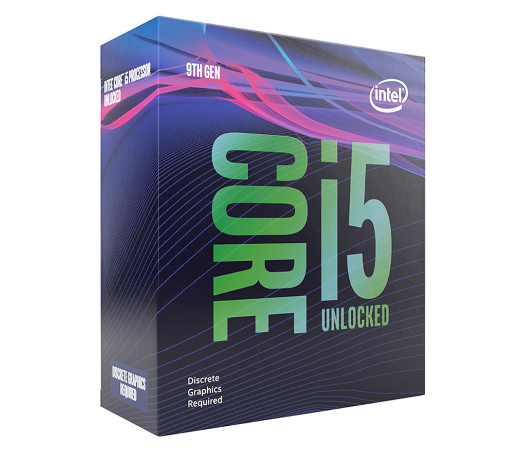CPU Intel Core i5-9600KF (3.7GHz turbo up to 4.6GHz, 6 nhân 6 luồng, 9MB Cache, 95W) - 1151-v2 chính hãng