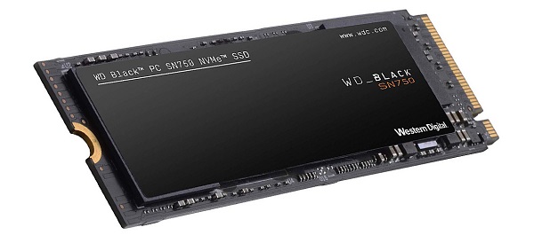 Ổ cứng SSD WD BLACK SN750 500GB NVME PCIe Gen3 x4 (WDS500G3X0C) giá rẻ