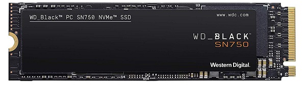 Ổ cứng SSD WD BLACK SN750 500GB NVME PCIe Gen3 x4 (WDS500G3X0C) 