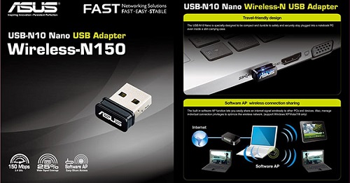 USB không dây ASUS USB-N10