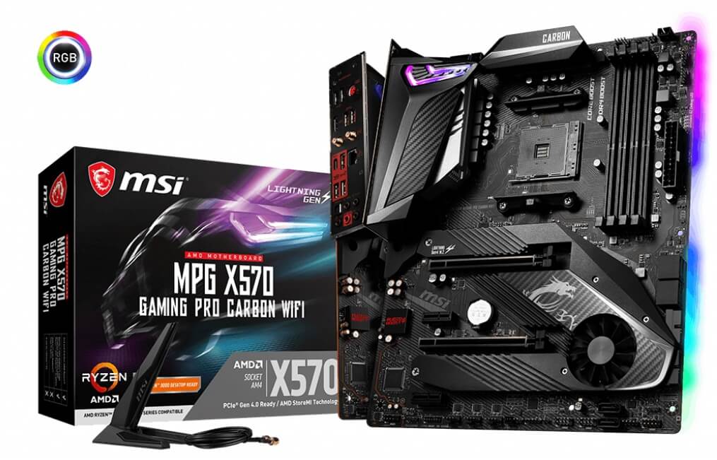 Mainboard MSI MPG X570 GAMING PRO CARBON WIFI