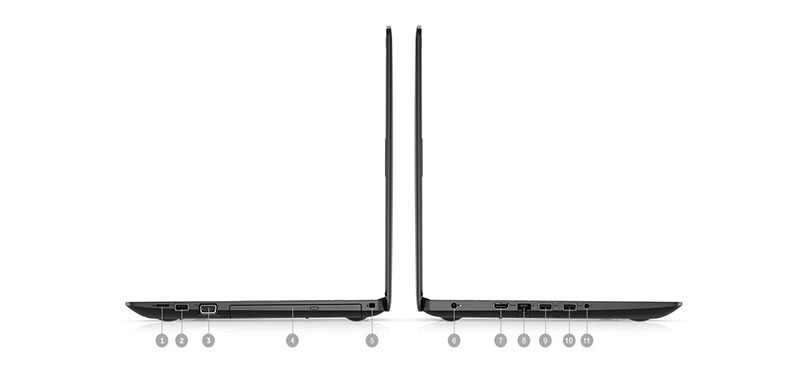 Laptop Dell Latitude 3400 70188730- Black (Core i3 8145U, 2.10Ghz upto 3.90GHz,8GB RAM,256GB SSD, Intel HD620, 14