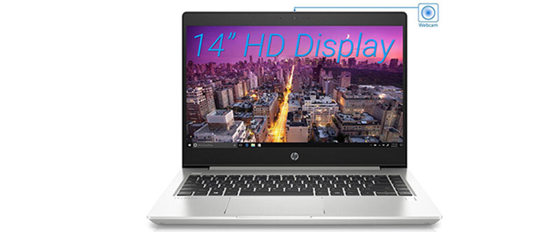 Laptop HP ProBook 440 G7- 9GQ22PA - Vỏ nhôm Bạc(Core i5-10210U(1.60 GHz,6MB),4GB DDR4 ( còn 1 slot ) ,256GB SSD,Intel UHD Graphics,14