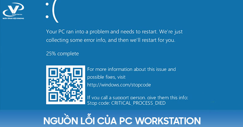 Nguồn lỗi của PC workstation