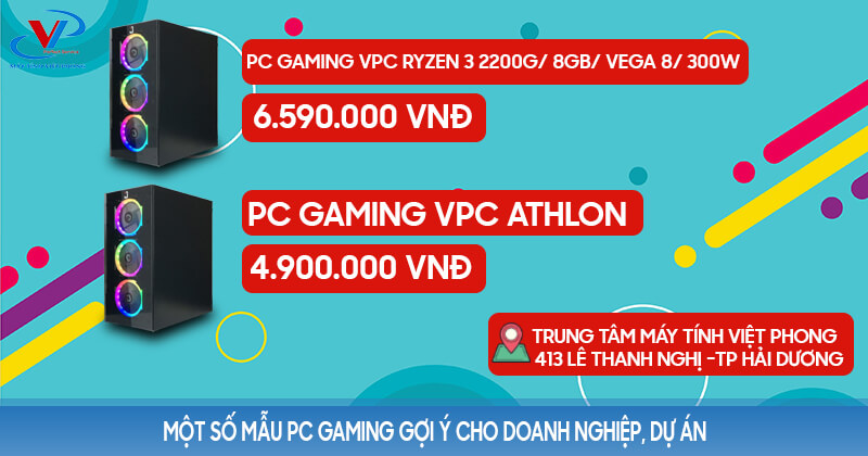 Một số mẫu PC Gaming gợi ý cho doanh nghiệp, dự án