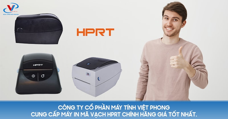 Công ty cổ phần máy tính Việt Phong cung cấp máy in mã vạch HPRT chính hãng giá tốt nhất.