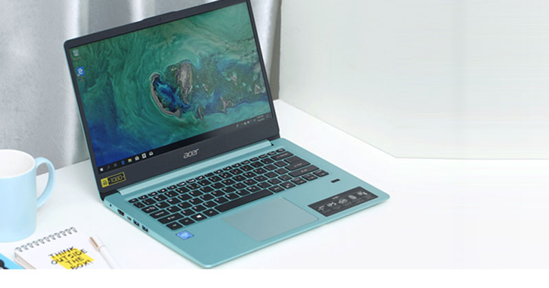 Laptop Acer Swift SF114-32-P2SG - Xanh NX.GZJSV.001