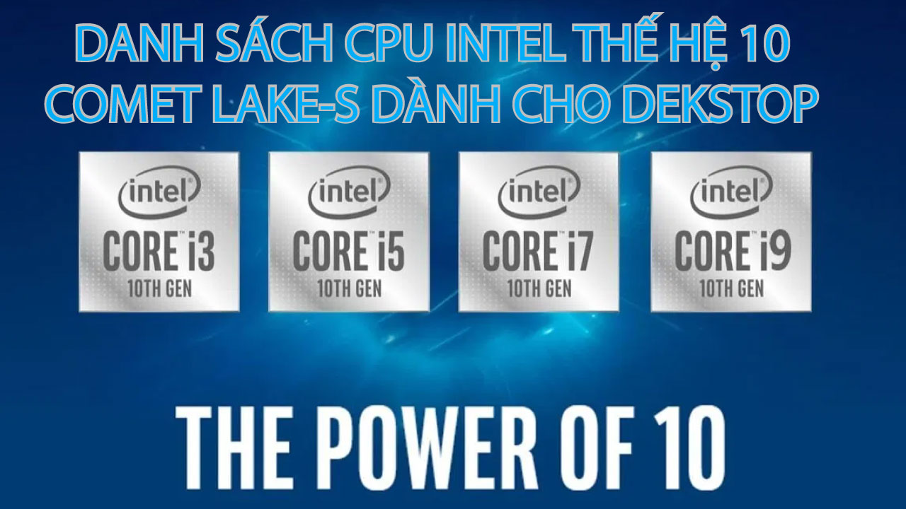 Bộ vi xử lý CPU intel cũ chính hãng
