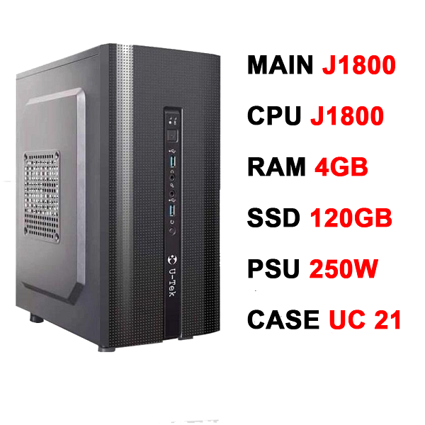 PC Office VPC J1800/ 4Gb/ 250W