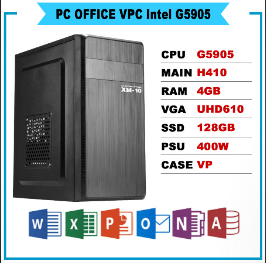 PC Office VPC Intel G5905 I 4GB I SSD 128Gb
