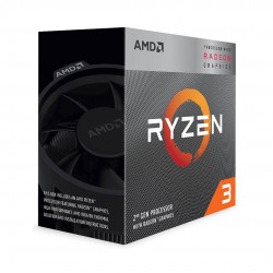 CPU AMD Ryzen 3 3200G, with Wraith Stealth cooler/ 3.6 GHz (4.0 GHz with boost) / 6MB / 4 cores 4 threads / Radeon Vega 8 / socket AM4 /65W