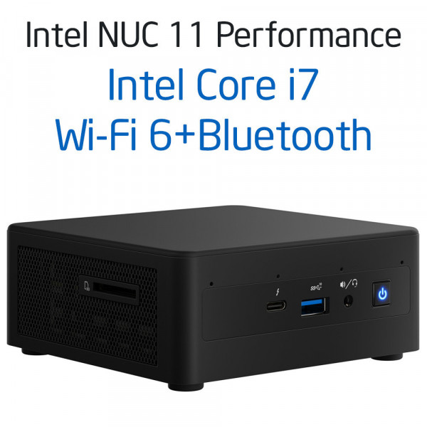 PC Intel NUC 11 Performance L6 RNUC11PAHI70Z00 - RNUC11PAHI70Z0099AW85 (i7-1165G7 | Iris Xe Graphics | Wi-Fi 6 | Bluetooth)