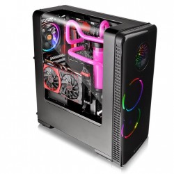 Case View 28 RGB Riing Edition Gull-Wing Window ATX Mid-Tower Chassis-12
