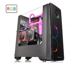 Case View 28 RGB Riing Edition Gull-Wing Window ATX Mid-Tower Chassis-11
