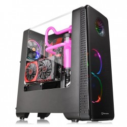 Case View 28 RGB Riing Edition Gull-Wing Window ATX Mid-Tower Chassis